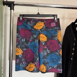 Nike Women's Floral Bike Shorts - Multicolor